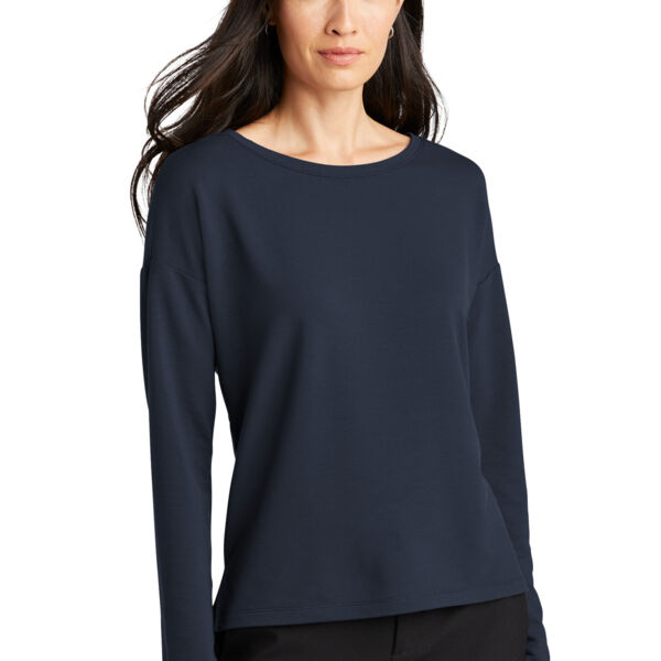 Women's Stretch Drop Shoulder Pullover Thumbnail