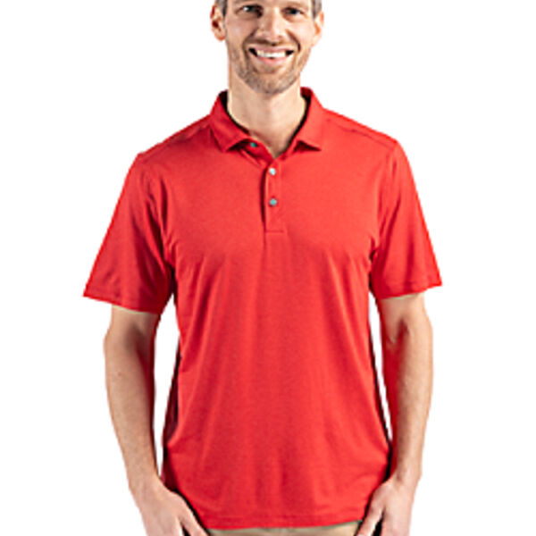 Cutter & Buck Coastline Recycled Double Peached Mens Big & Tall Polo Thumbnail