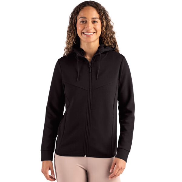 Clique Haven Recycled Womens Full Zip Hooded Sweatshirt Thumbnail
