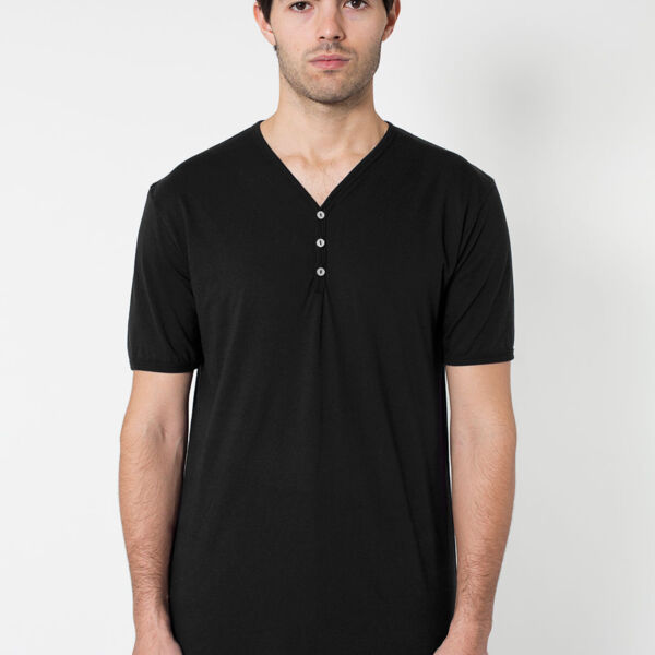 2471 Fine Jersey S/S Henley Thumbnail