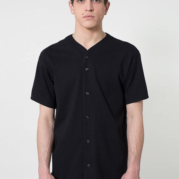 1403 Thick Knit Jersey Baseball Tee Thumbnail